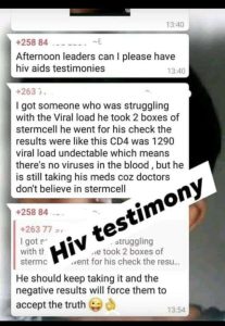 HIV Testimony